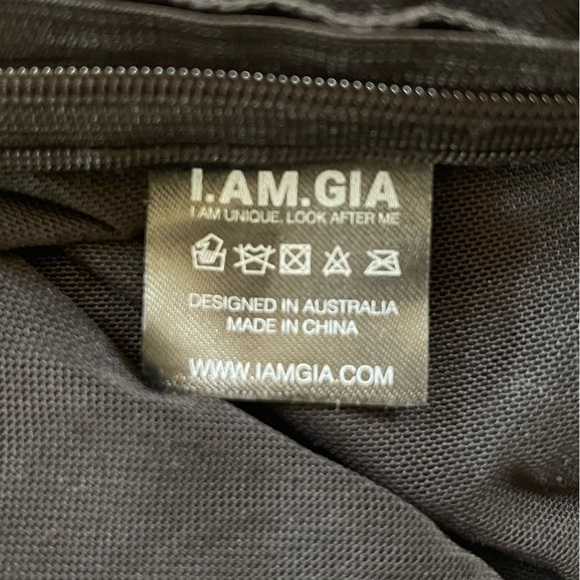 I.AM.GIA Amina Pants Velvet Sheer Straight Cutout Concert Festival Black XXS - Picture 10 of 12